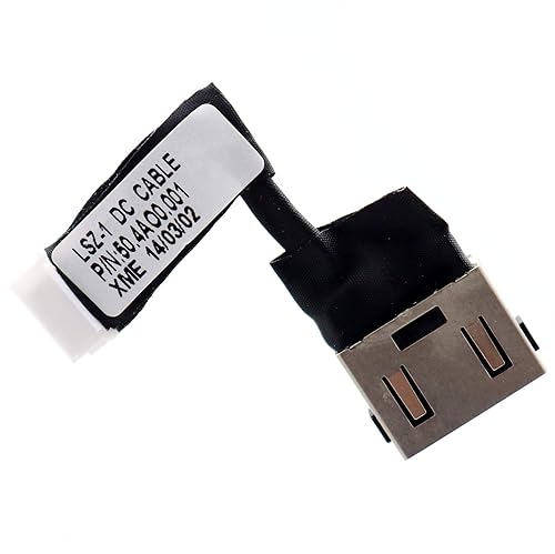 Deal4GO DC Power Jack Cable Harness Wire 00JT433 50.4AO0.001 Replacement for Lenovo ThinkPad P50S W550S T560 T550