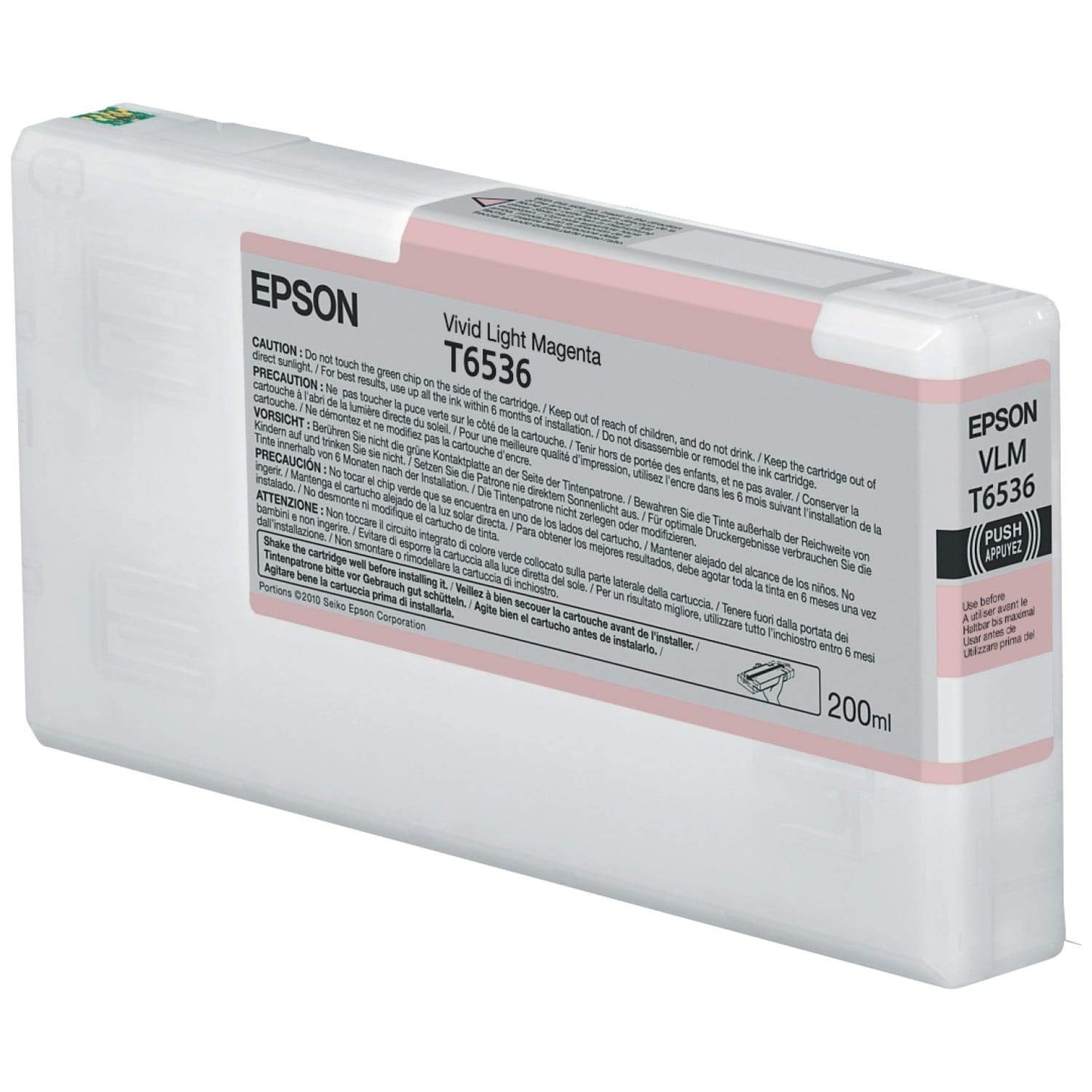 Epson UltraChrome HDR Ink Cartridge - 200ml Vivid Light Magenta (T653600)