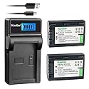 Kastar Battery (X2) & LCD Slim USB Charger for Sony NP-FH50 NP-FH40 NP-FH30 NP-FP50 NP-FP51 and Sony A230 A290 A390 DSC-HX1 HX100 HX100V HX200 HX200V