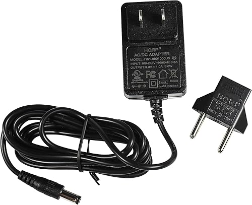 HQRP 9V AC Adapter Compatible with Digital Innovations SkipDr, GameDr, DvdDr Deluxe Premier, PhotoDr, DataDr Disc Repair System Power Supply Cord…