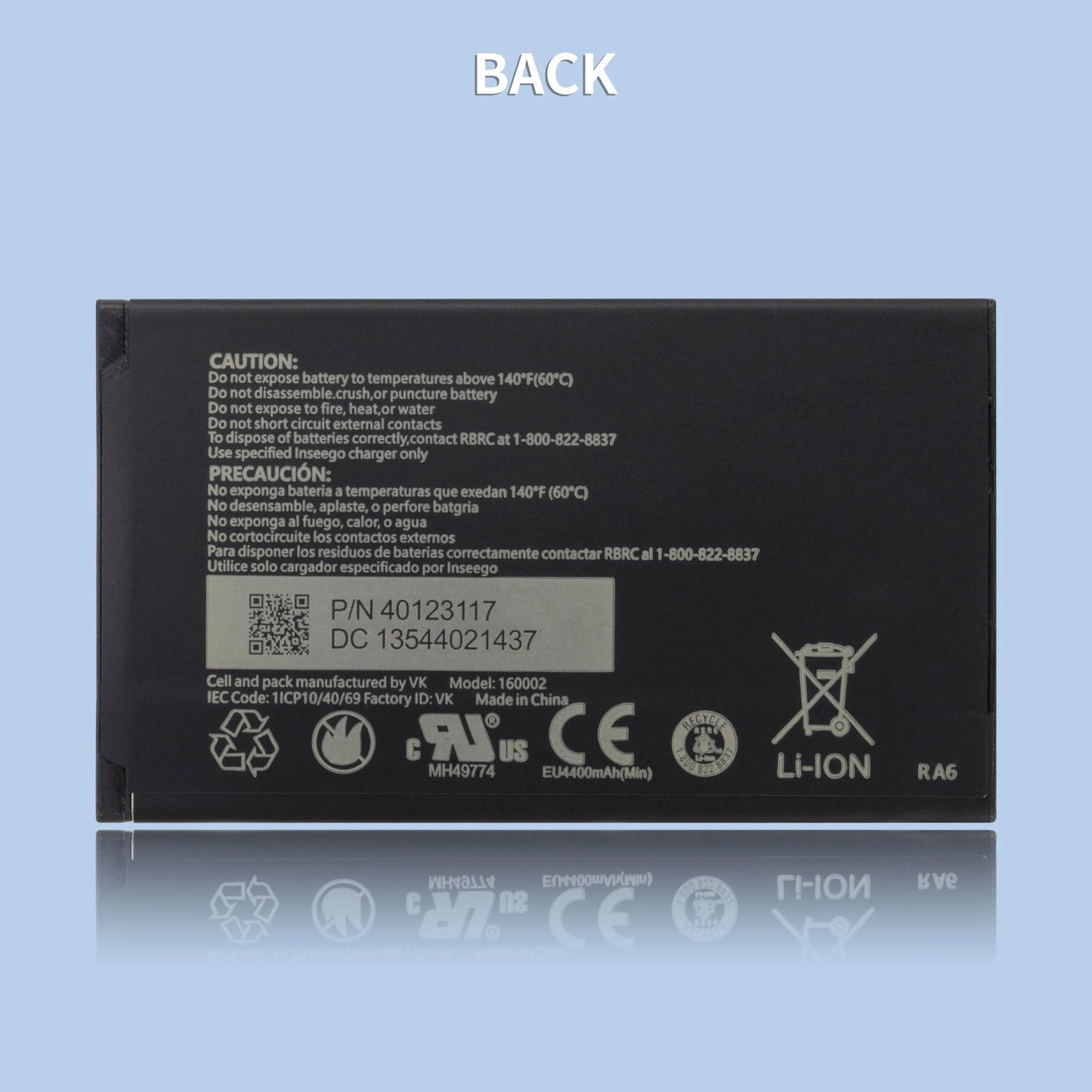 TZRONG Mifi 8800L Battery Replacement 3.8V 4400mAh 16.7Wh for Verizon Mifi Battery - Mifi 7730L, for Novatel Jetpack 7730L 8800L for Mobile WiFi…