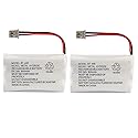 Gator Crunch BT-446 Cordless Phone Battery 800mAh for Uniden, made by GPI, Pack of 2.