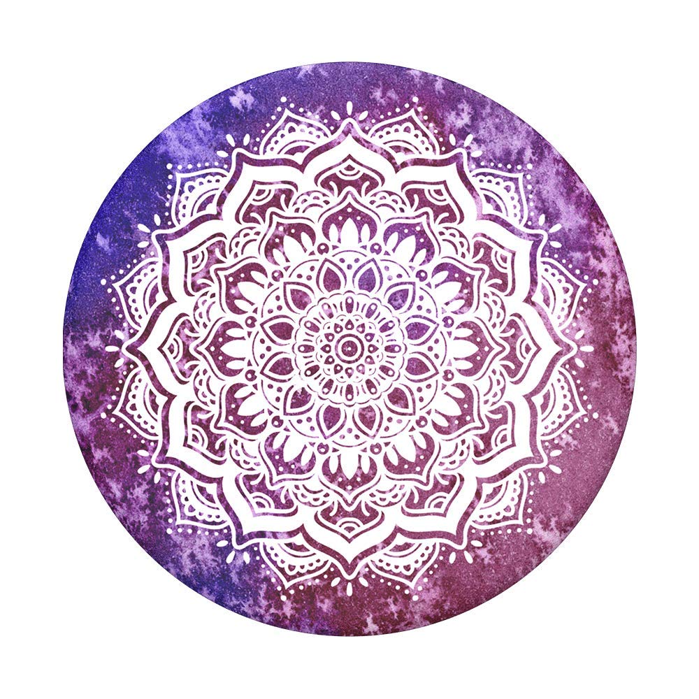 PopSockets PopTop Phone Grip, Top Only (Base Sold Separately), Purple - Magenta Mandala PopTop