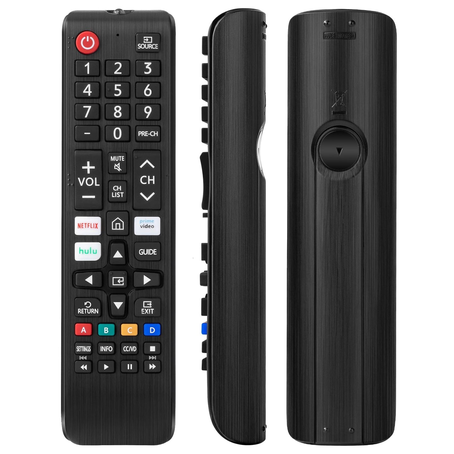 New Universal Remote Control for Samsung TV Remote, Compatible with All Samsung Smart TV, LED, LCD, HDTV, UHD, 3D Smart TVs Models, Series TVs