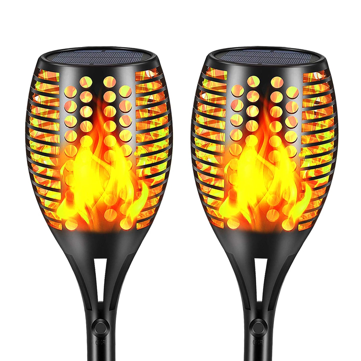 Aityvert Upgraded Larger Solar Torch Lights, Waterproof Outdoor Dancing Flames Light, Flickering Flames Garden Lights, Landscape Decoration Pathway
