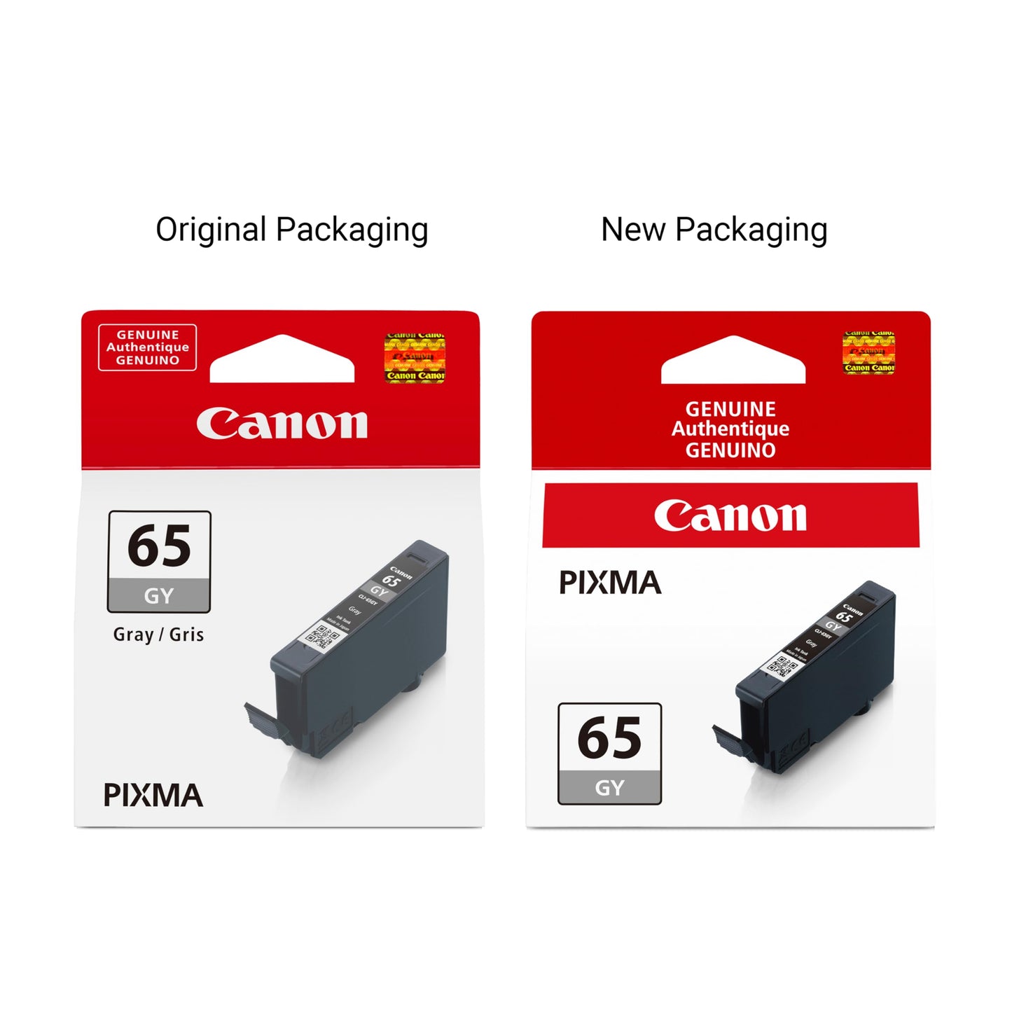 Canon CLI-65 Genuine Gray Ink Tank, Compatible with PIXMA PRO-200, and PIXMA PRO-200S Printers