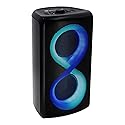 Rockville Elite Party 5 1200w Bluetooth LED Party Speaker, Extremely Loud, Bass Boost, Portable, Wireless Linking, 1 Hour Fast Charging