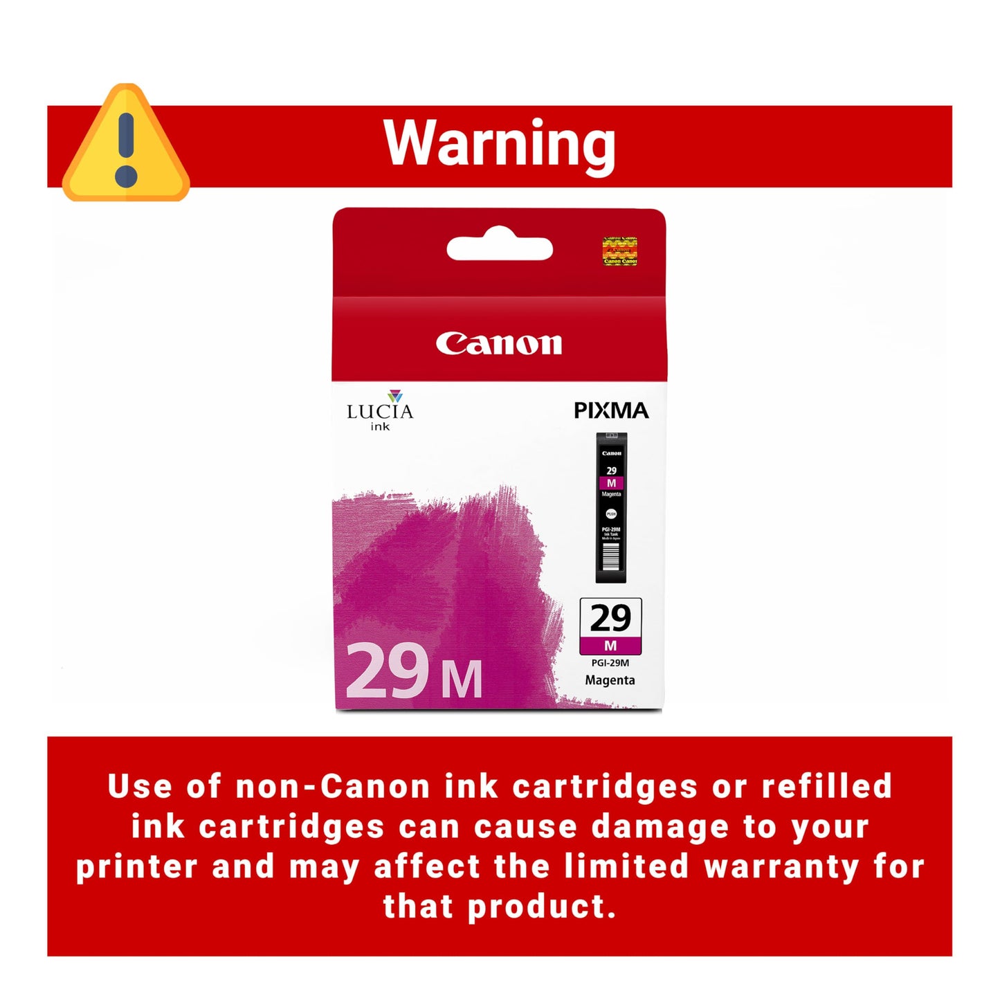 Canon PGI-29 Genuine Magenta Ink Tank, Compatible with PIXMA PRO-1 Printers