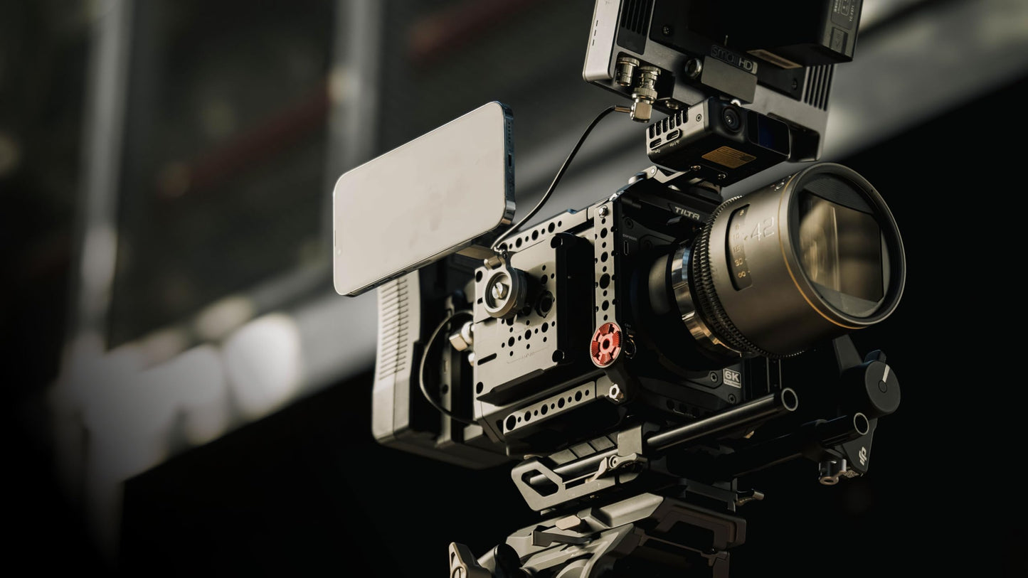 Tilta Side Plate Compatible with Blackmagic Pyxis 6K / 12K | Mount Accessories | SSD Holder | Works Vertically | Lightweight & Durable