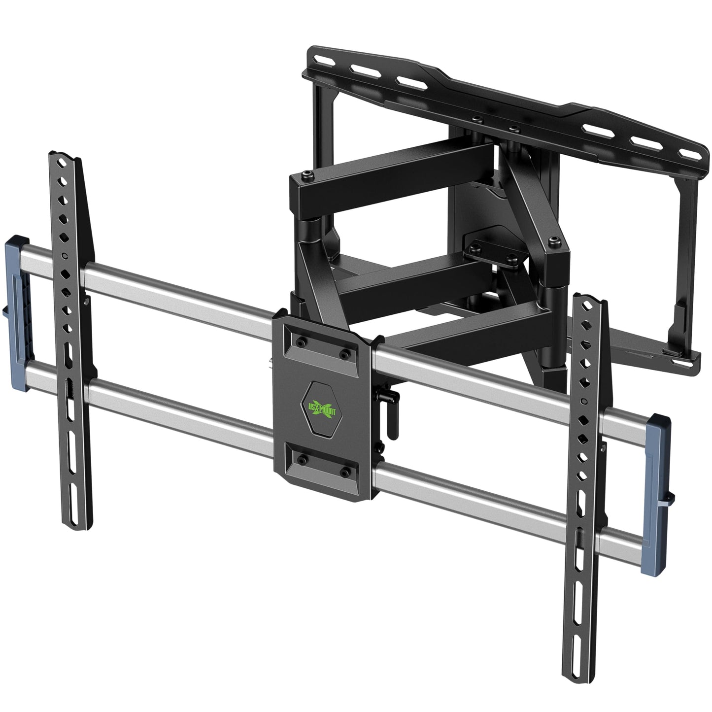 Outdoor TV Wall Mount for 47-90 Inch Television, Mount with Swivel and Tilt, Full Motion Weatherproof TV Bracket with Articulating Dual Arms, Max VESA