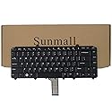 SUNMALL Keyboard Replacement Compatible with Dell Inspiron 1545 1525 1420 Laptop US Black