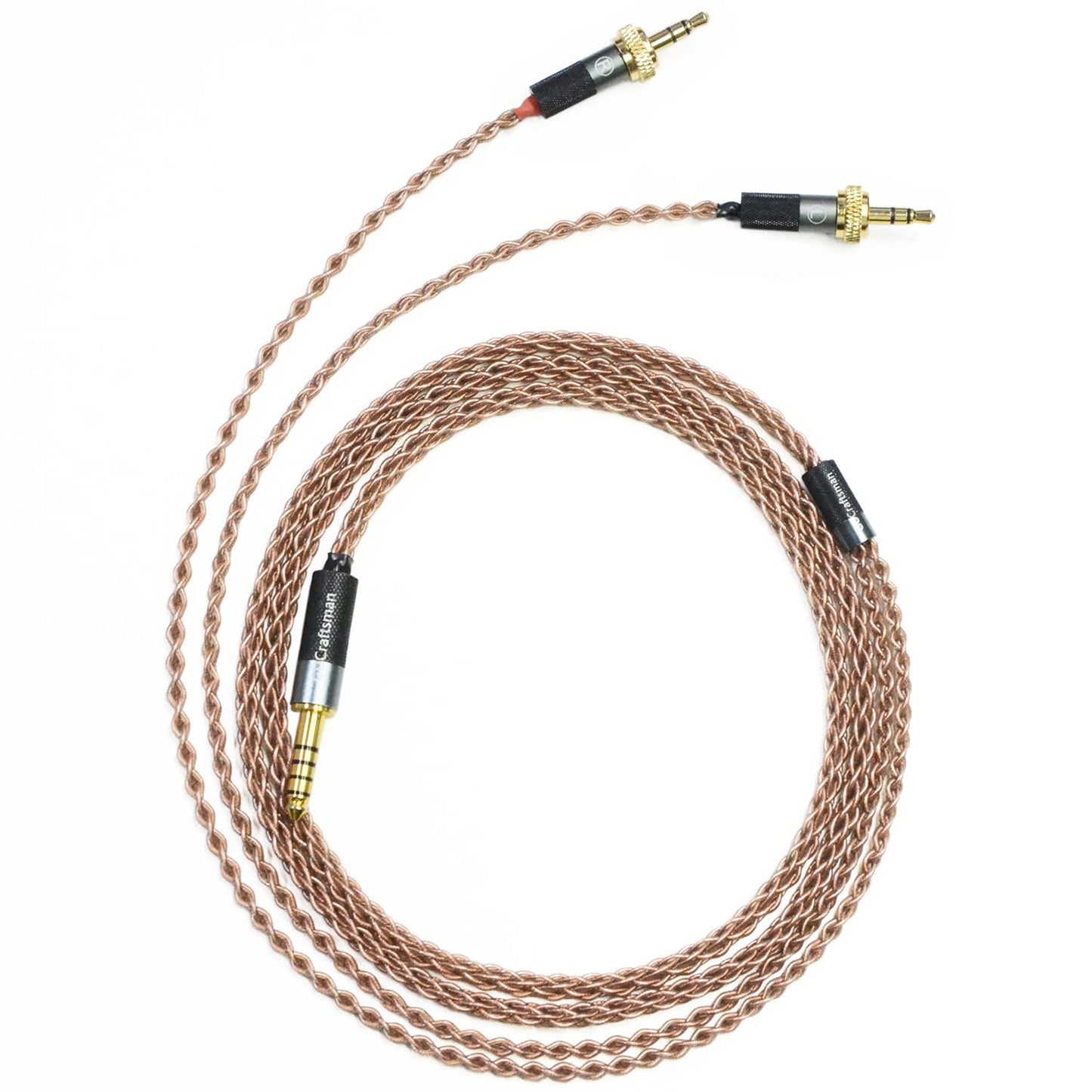 GUCraftsman 6N Single Crystal Copper Upgrade Headphone Cable 3.5mm/4.4mm/4Pin XLR Headphone Upgrade Cable for Sony MDR-Z7 MDR-Z7M2 MDR-Z1R (3.5mm…