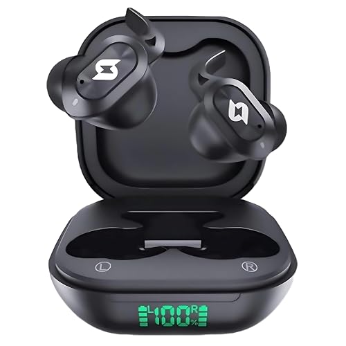 Wireless Earbuds Bluetooth Earbuds Wireless Charging Case Waterproof Headphones Built in Microphone Stereo Bass 64H Playback LED Power Display