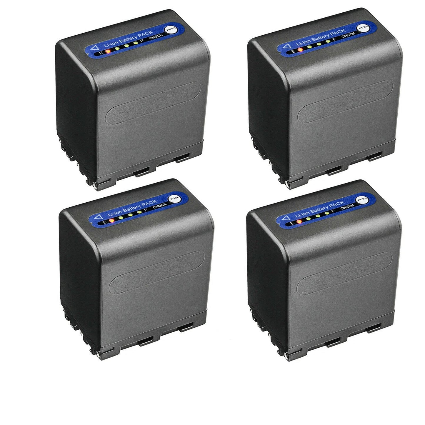 Kastar 4-Pack NP-QM91D Battery 7.4V 5500mAh Replacement for Sony CCD-TRV25 CCD-TRV30 CCD-TRV33 CCD-TRV38 CCD-TRV39 CCD-TRV40 CCD-TRV50 CCD-TRV60