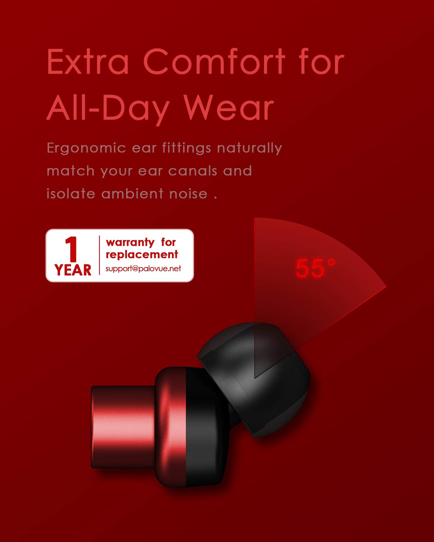 PALOVUE Lightning Earphones - Magnetic In-Ear Earbuds with Mic & Controller - Compatible iPhone 13/12/11 Pro Max/X/XS Max/XR/8/7 - EarflowPlus…
