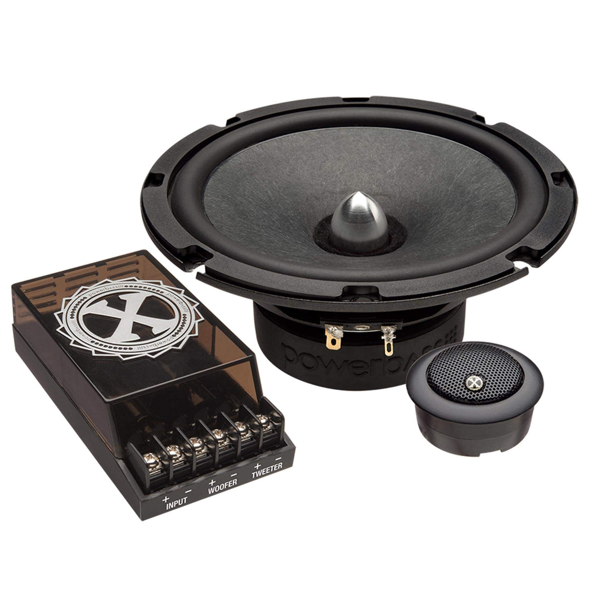 PowerBass 2XL-63C - 6.5" Component Speakers - Pair