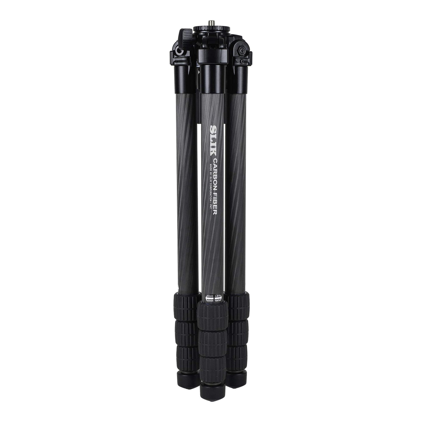 SLIK Pro CF-834 4-Section 65" Carbon Fiber Tripod Black (615-923)