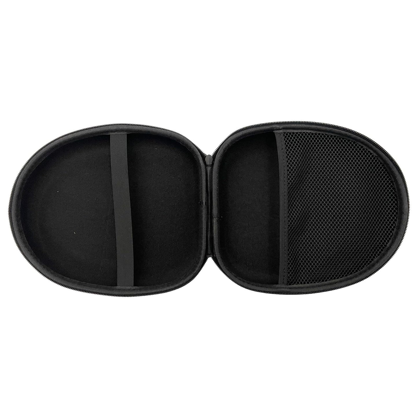 BEILOCKERY Headphone Case, Black Headset Hard Shell Case, Universal Headphone Storage Protective Bag Suitable for Multiple Models of Headphones