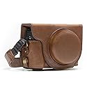 MegaGear Canon PowerShot G1X Mark III Ultra Light Neoprene Camera Case, with Carabiner, Gray (MG1378)