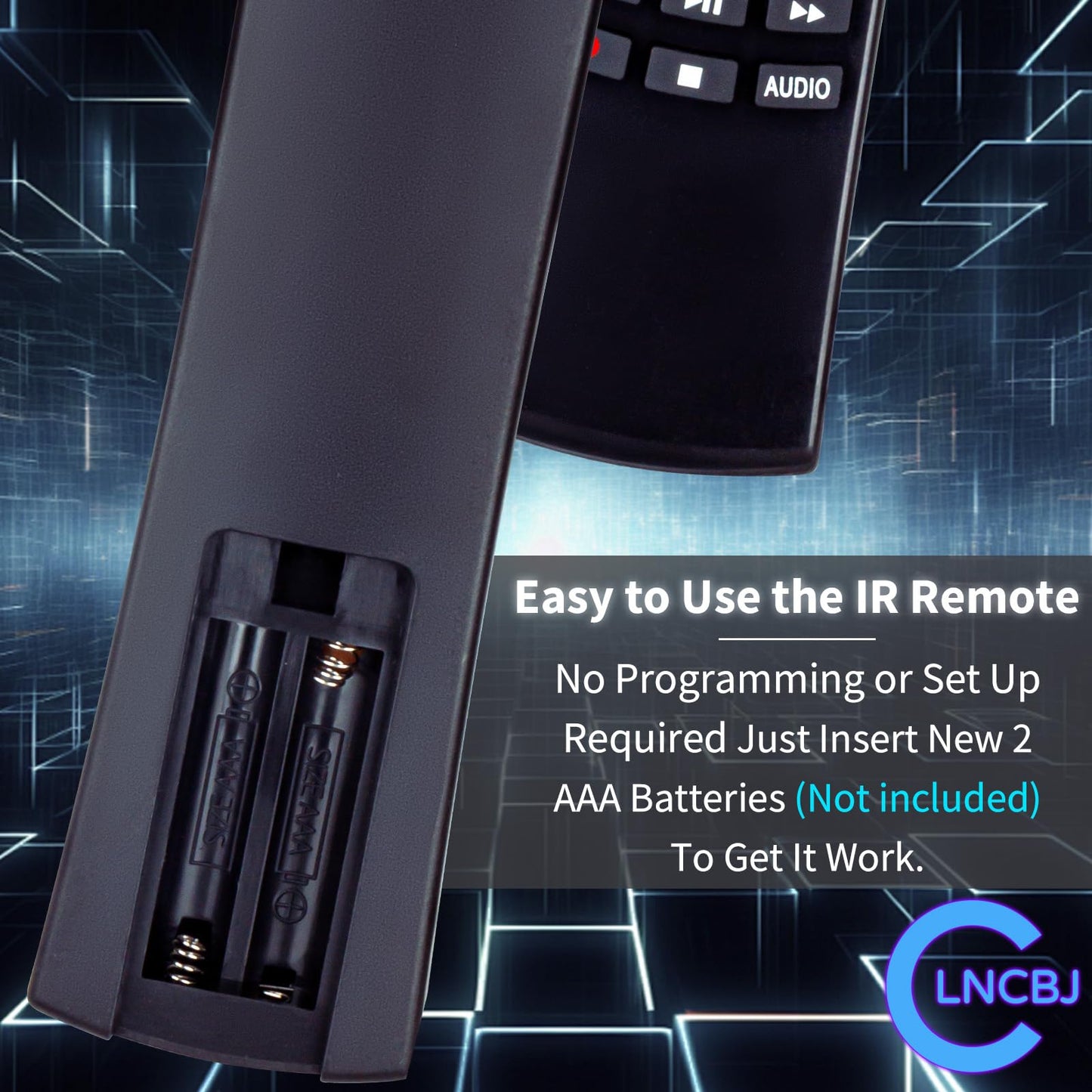 EC32S1N Remote for SANSUI TV Remote Replacement and for Caixun TV Remote- ES32S1N Replacement Remote for SANSUI TV S32P28N S40P28FN with Netflix