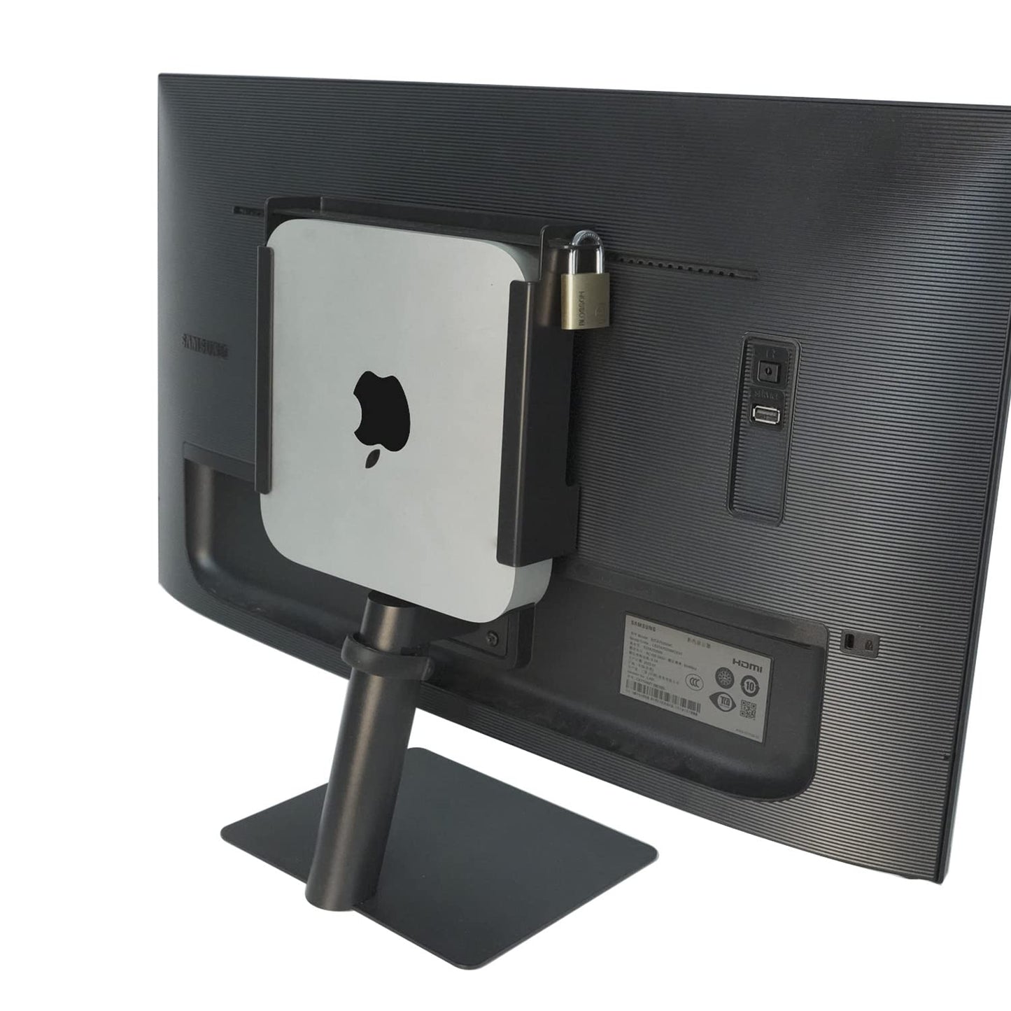 bylitco Anti-Theft Mount for Mac mini-Wall Mount Under Desk Mount Or Monitor Vesa Mount for Mac mini 2018-2021 M1