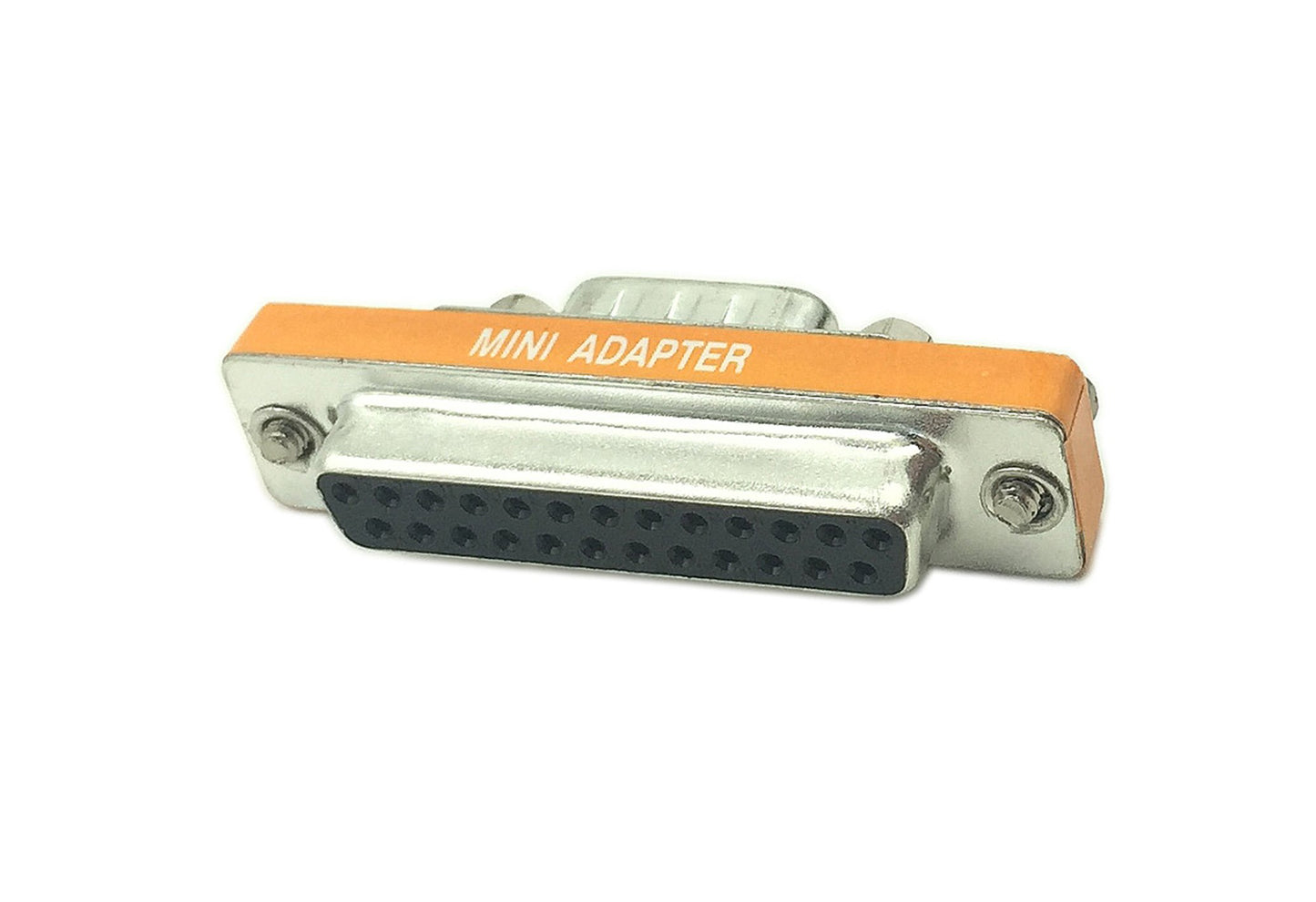 LEMENG DB9 Male to DB25 Female Mini Serial Port Cable Adapter Gender Changer