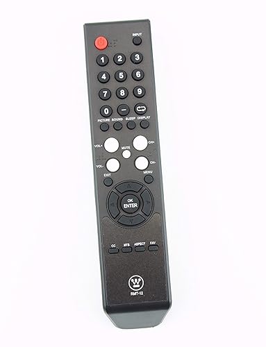 Westinghouse RMT-12 RMT12 TV Remote Control for Westinghouse VR-5585DFZ EW46T4LZ EW39T4LZ CW39T8RW CW26S3CW