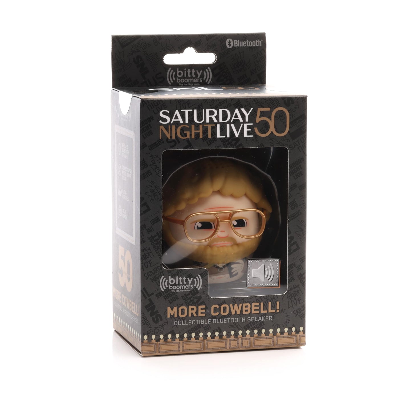 Bitty Boomers NBC Universal: Saturday Night Live SNL - More Cowbell - Mini Bluetooth Speaker