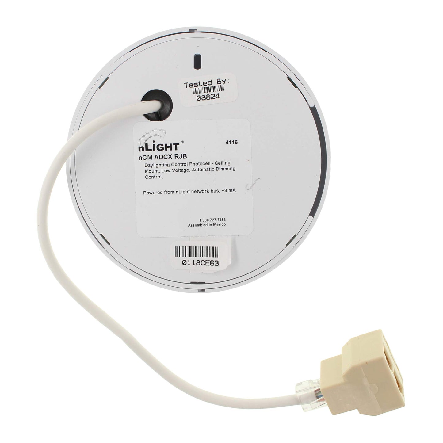 Sensor Switch NCM-ADCX-RJB nLight Dimming Control Daylighting Sensor, Relay, Low Voltage