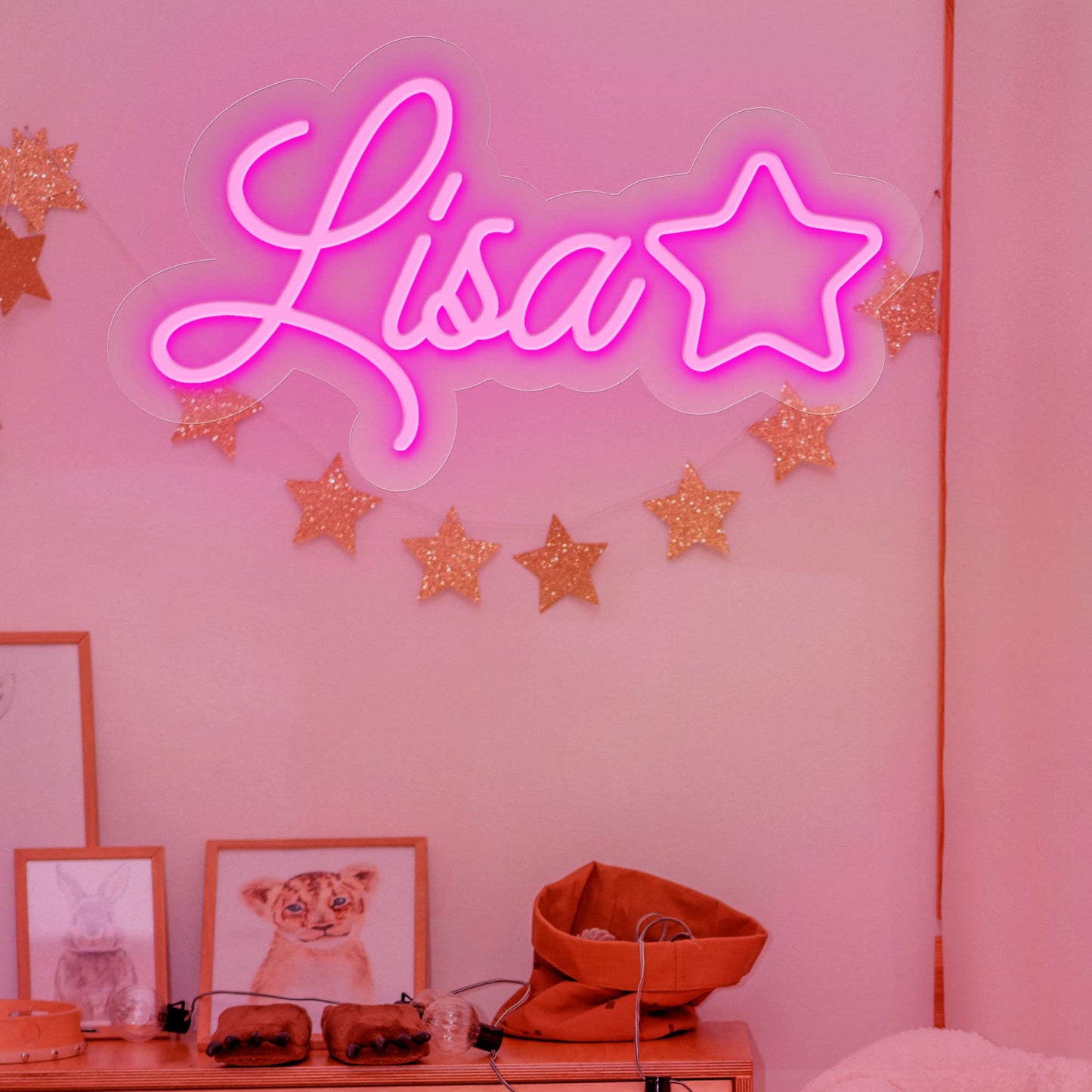 CULISER Custom LED Neon Name Sign Personalized Neon Lights Sign for Bedroom Wedding Birthday Party Home Game Room Decor Neon Signs for Wall Decor