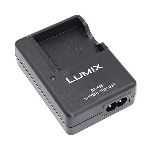 DE-A60 A60 A60B Battery Charger for Panasonic Camera?LUMIX DEA60 DMW-BCF10 BCF10E BCF10PP CGA-S009 CGA-S009E CGA-S/106D S/106C F3 FH22 FS15 FH1 DE-A59