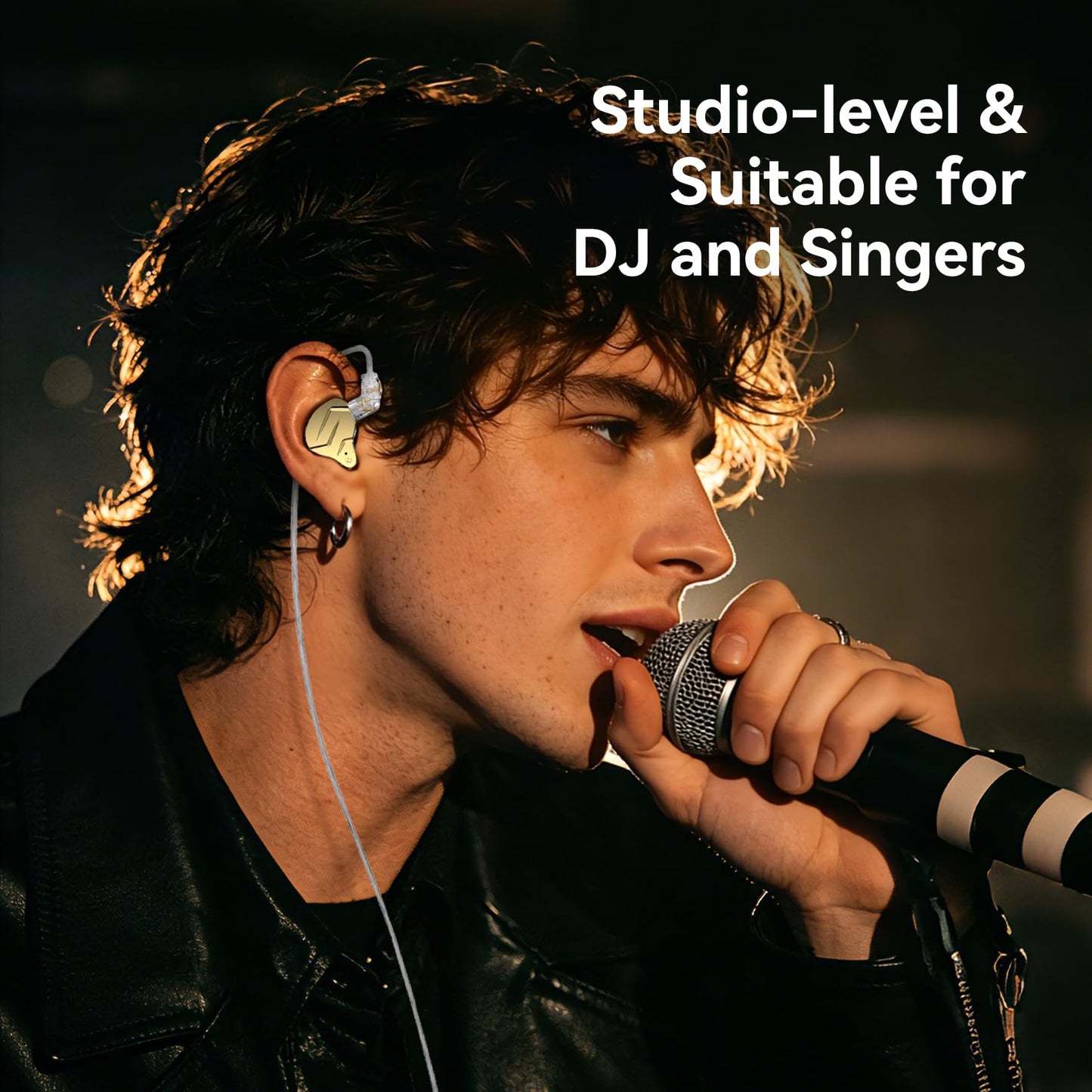 KZ ZSN PRO X Gaming Earbuds, HiFi in Ear Monitor IEM Headphones,1BA 1DD Earbud Headphone Dual Driver Drummer Musician Earphone Stereo Headset