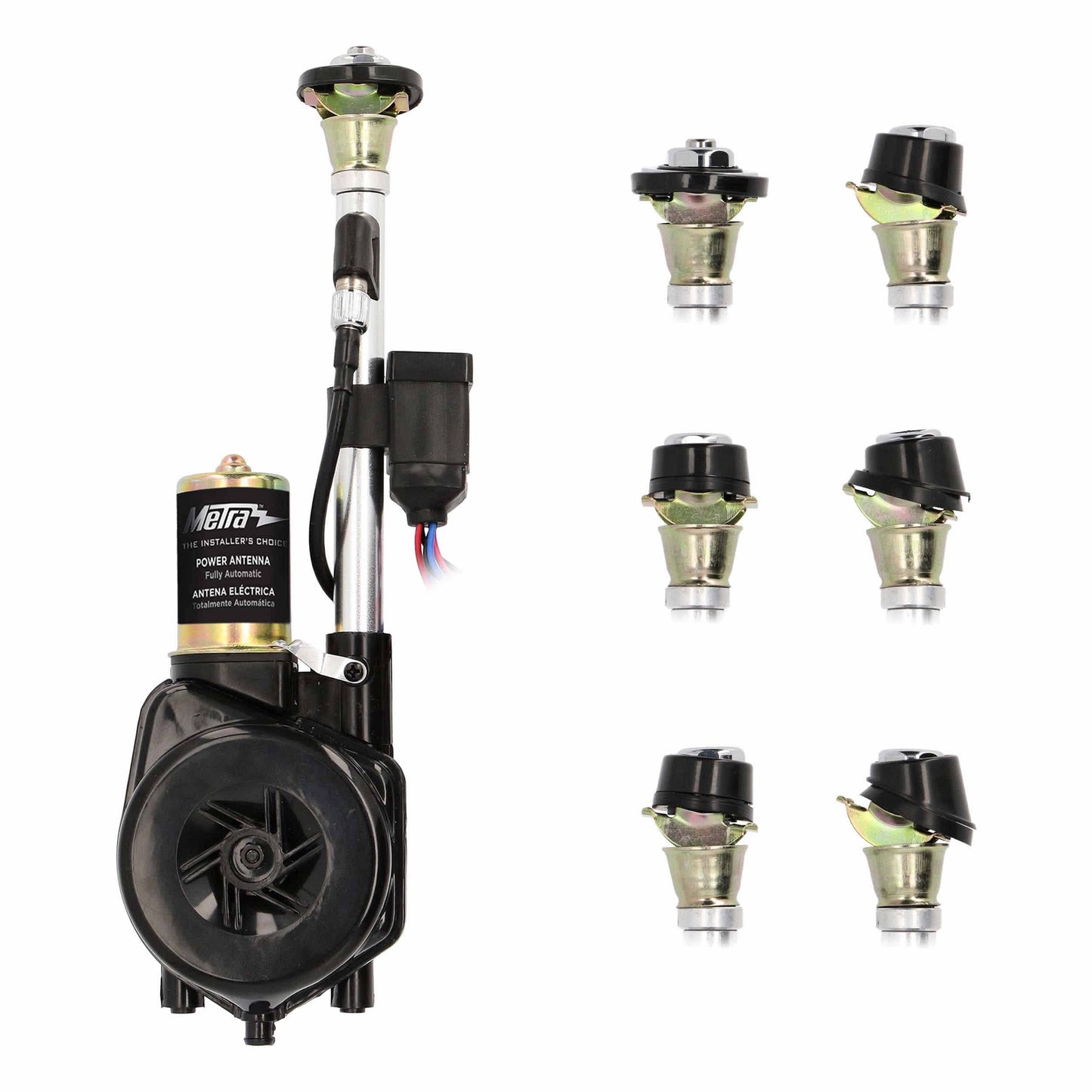 Metra Electronics 44-PW22 Motorized AM/FM Fully Automatic Power Antenna