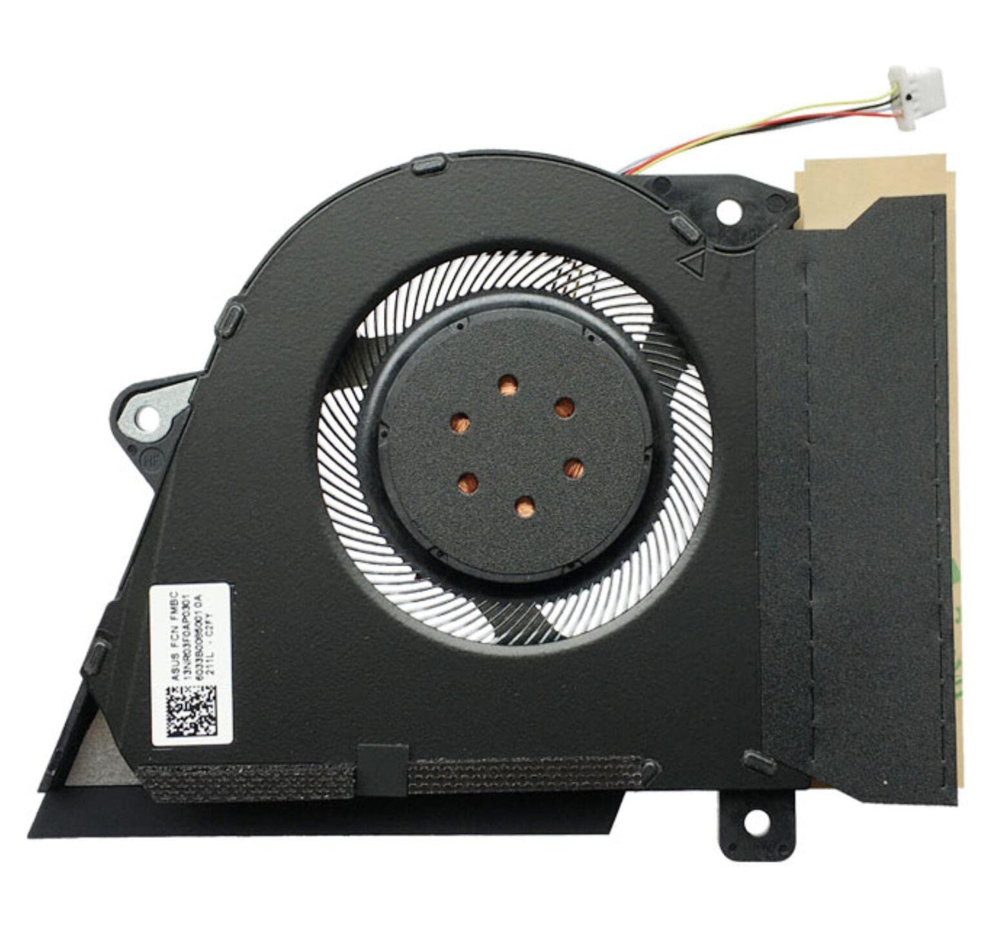 Fleshy Leaf CPU+GPU Cooling Fan Replacement for ASUS Rog Zephyrus G14 GA401I GA401IV GA401IU GA401IH GA401II GA401IH-BR7N2BL GA401IHR 12V 1A Series