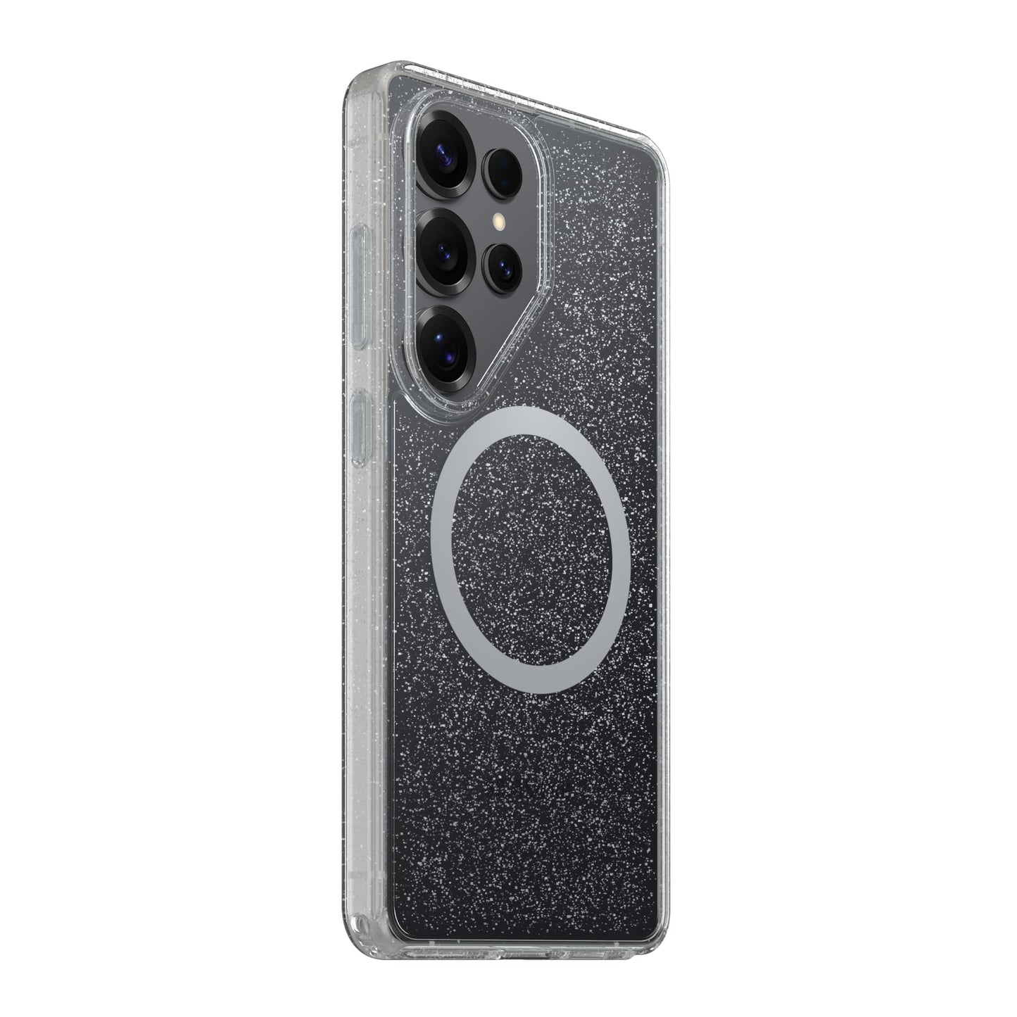 OtterBox Samsung Galaxy S26 Ultra Symmetry Series Case - Stardust 4.0, Clear, Thin, Glitter Samsung Phone Case, Built-in Fast Charge Magnets & Raised