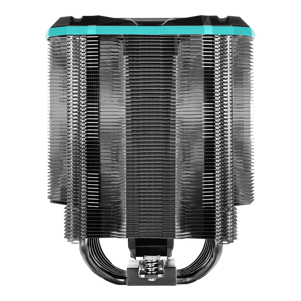 Iceberg Thermal IceSLEET G6 Stealth Black-Nickel Plated 6 Direct Touch Heatpipe, with Ultra 140mm Silent Fan Premium CPU Air Cooler LGA 1700