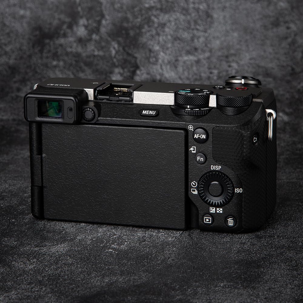 DBZZ for Sony ILCE-6700 Camera Skin Anti-Scratch Alpha 6700 Protective Sticker Cover 3M Film Body Protector A6700 (Titanium + Matte Black)