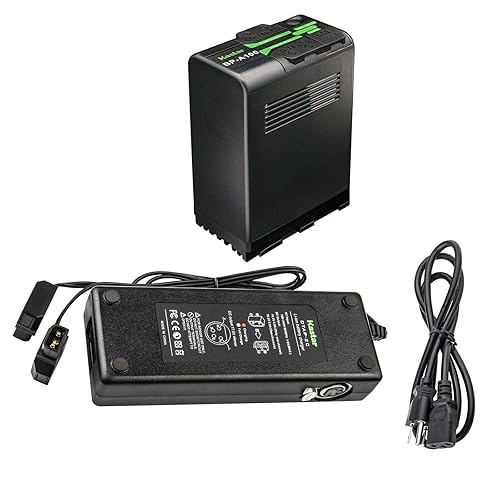 Kastar BP-A100 Battery 1 Pack and Dual D-Tap Charger for Canon EOS C70 Cinema Camera (RF Lens Mount), EOS C700 PL 4K Cinema PL C 700 Camcorder, Canon