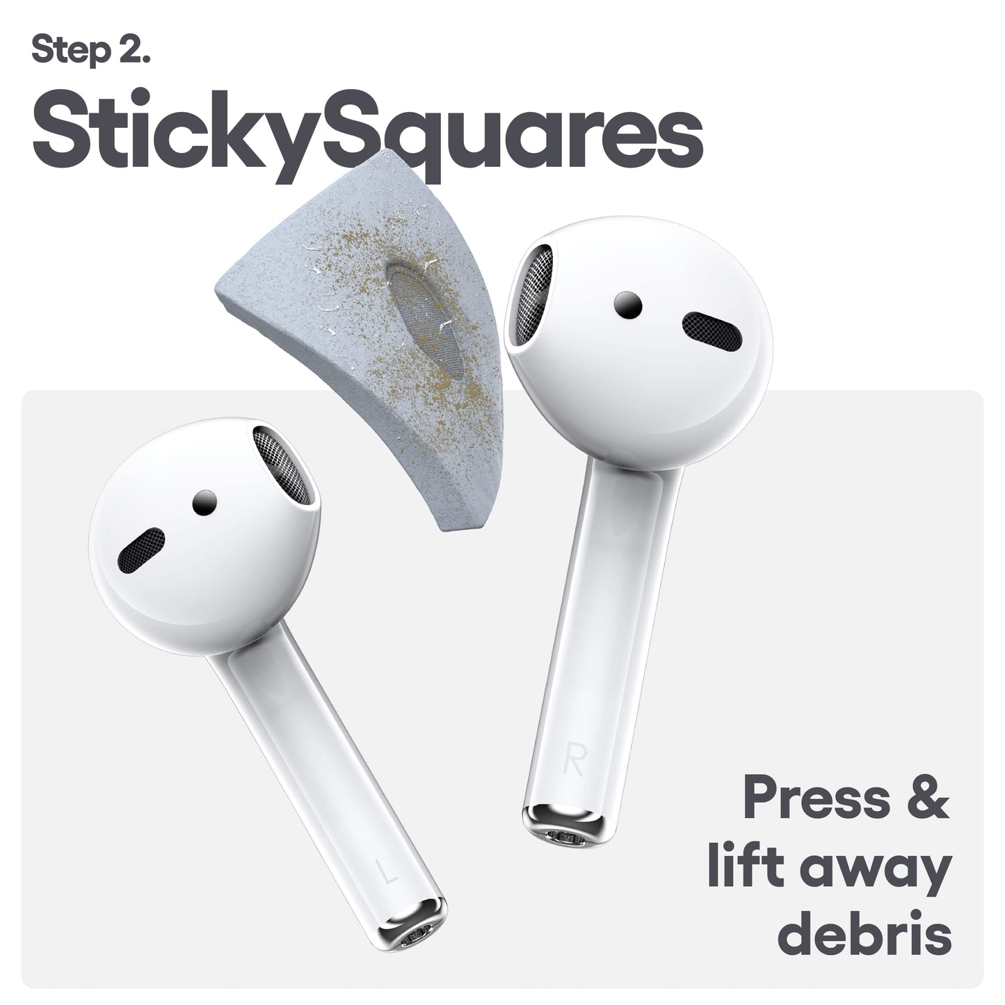 KeyBudz Air Care AirPods Cleaning Kit Accessories Set - Safely Sanitize, Clean and Maintain Your AirPods, AirPods Pro and Other Earphones - Includes