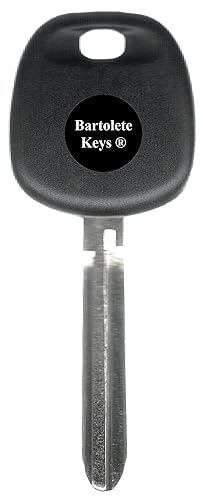 Bartolete Keys Replacement/Compatible with Transponder Key Blank Fits 2011 2012 2013 Toyota Tacoma (Only Models with Regular Ignition)