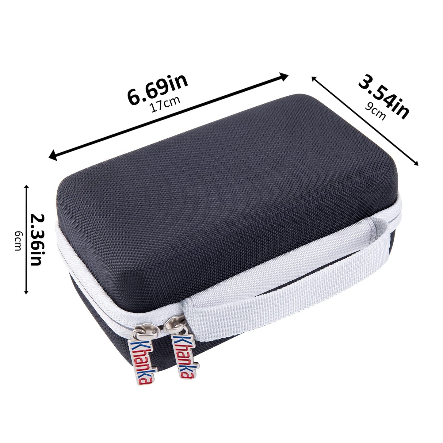 khanka for Fujifilm Instax Mini Evo Instant Camera Hard Carrying Case