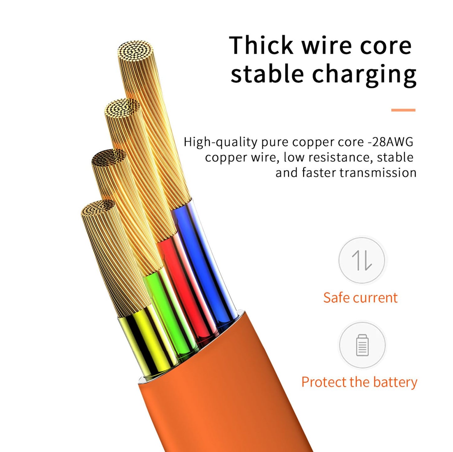 JAINTA 2 Pack Charger Charging Cable Compatible for Ring Enabled Video Doorbell (Released in 2020) 2/3/3 Plus/ 4, Peephole Cam, Doorbell Pro, Camera
