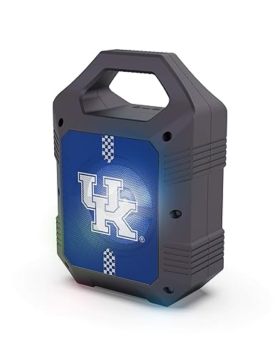SOAR NCAA ShockBox XL LED Wireless Bluetooth Speaker, Kentucky Wildcats