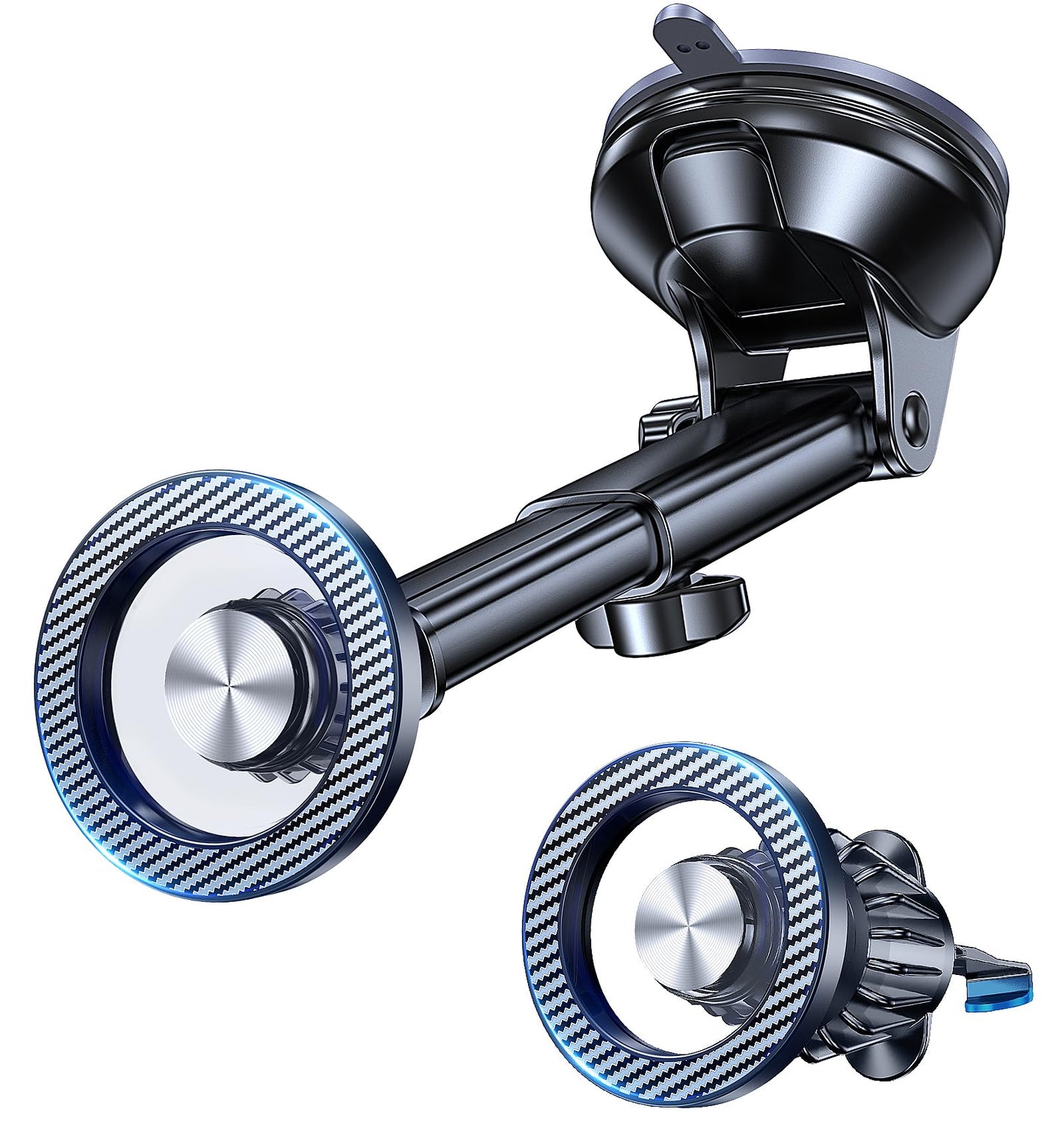 Coolpow for MagSafe Car Mount?Windshield+Vent+Dash? Magnetic Phone Holder for Car Phone Holder Mount Cell Phone Holders for Your Car Accessories Phone