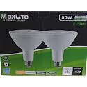 MaxLite 90W LED Flood Lamp (Pack of 2 Bulbs)