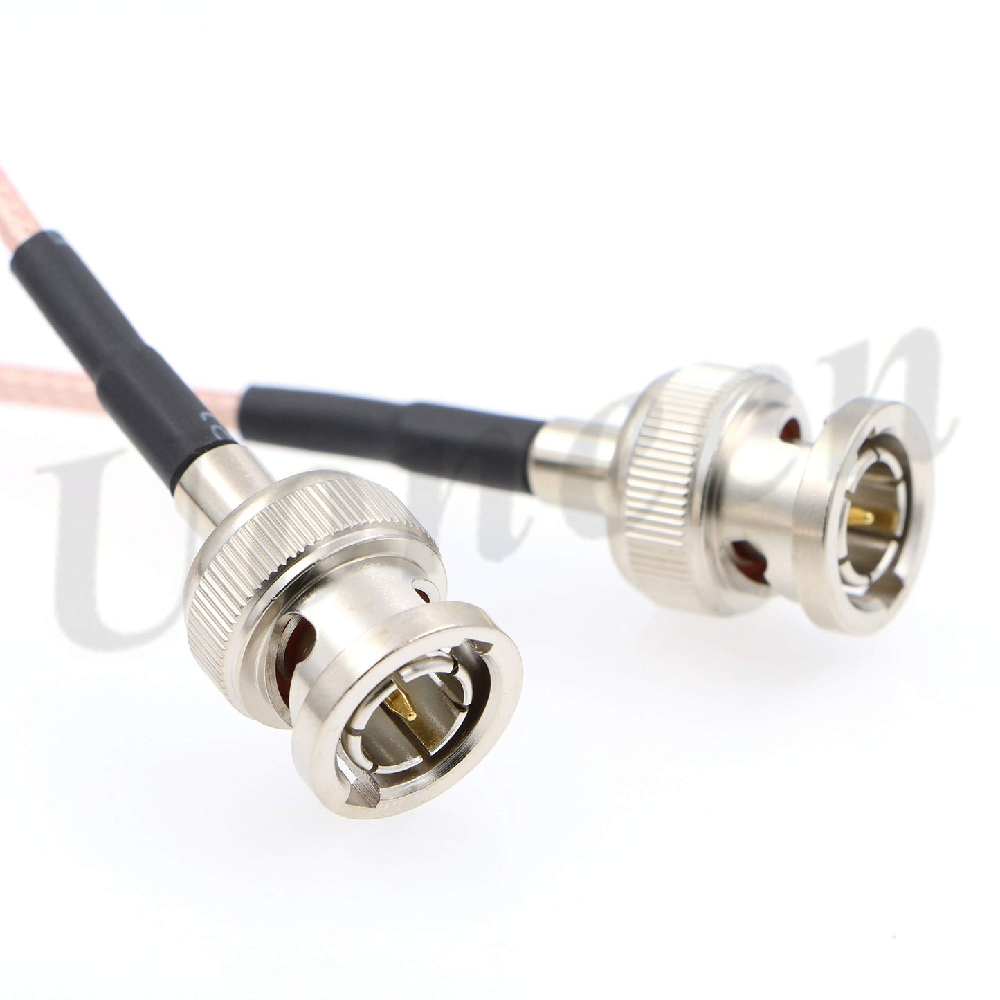Uonecn MegaFlex HD-SDI Cable RG179 BNC Male to BNC 75ohm for Blackmagic HyperDeck Shuttle and BMCC BMPC Hyperdeck Cameras 1M