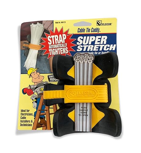 Elecor Cable Tie Caddy| 360° Heavy Duty Belt Clip (10004)