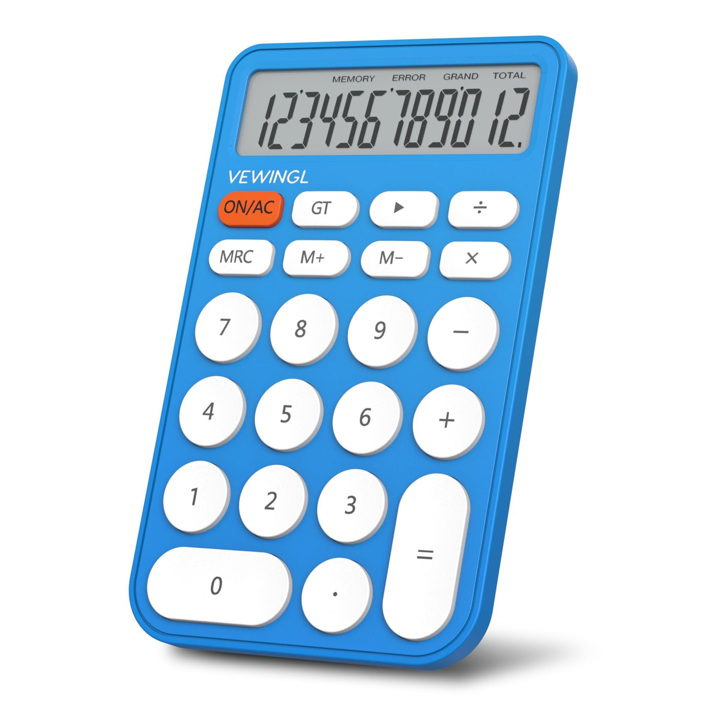 VEWINGL Standard Calculator, 12 Digit Large Display Desktop Calculator with Big Buttons for Office, School, Home & Business