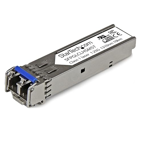 StarTech.com Cisco GLC-LH-SM Compatible SFP Module - 1000BASE-LX/LH - 1GE Gigabit Ethernet SFP - LC 20km - 1310nm - Cisco IE3400, IE3300, IE3200