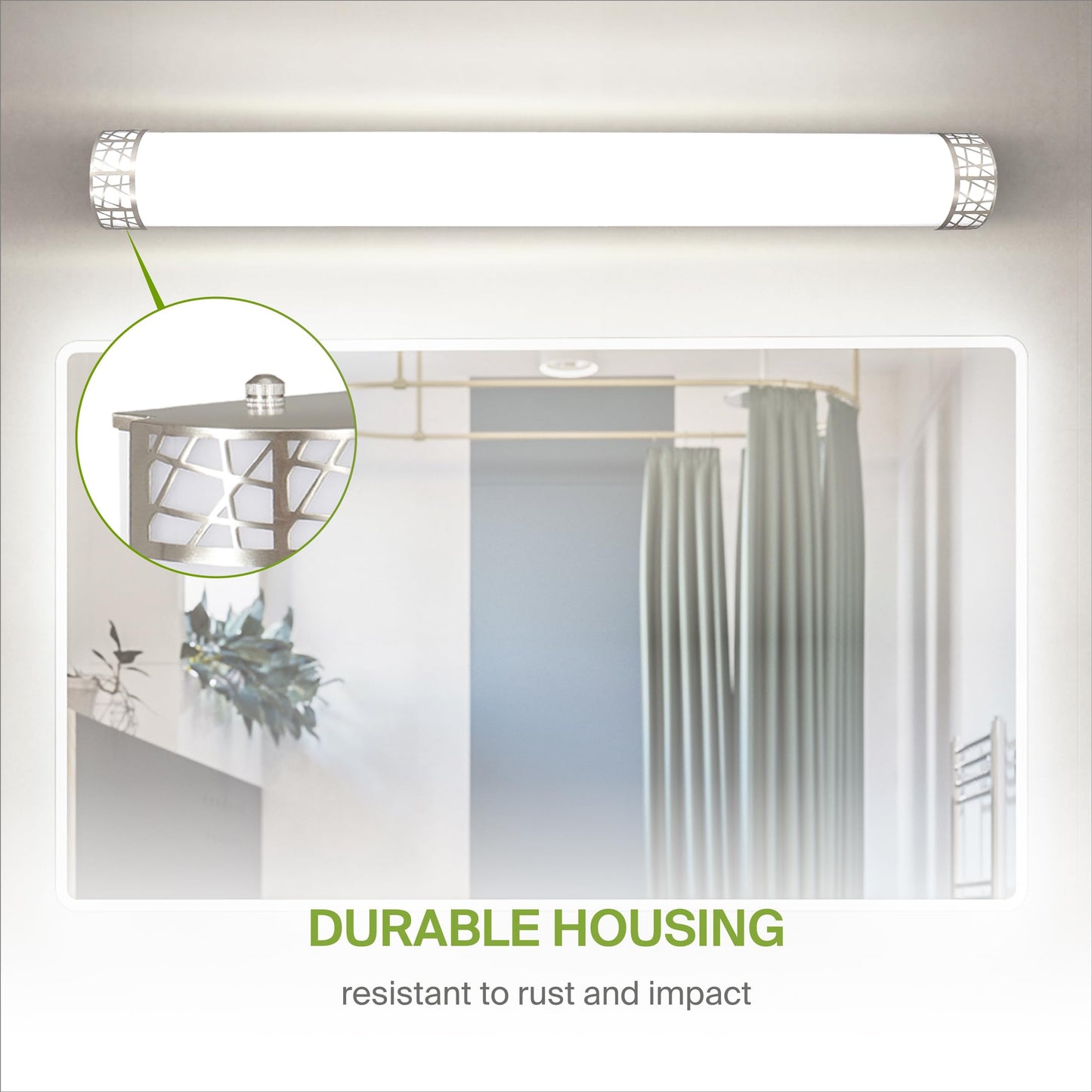 ASD 48 Inch LED Bathroom Vanity Light, 5CCT 2700K-5000K 35W, Dimmable Bathroom Light Fixtures, Modern Vanity Lights for Bathroom Lighting Fixtures